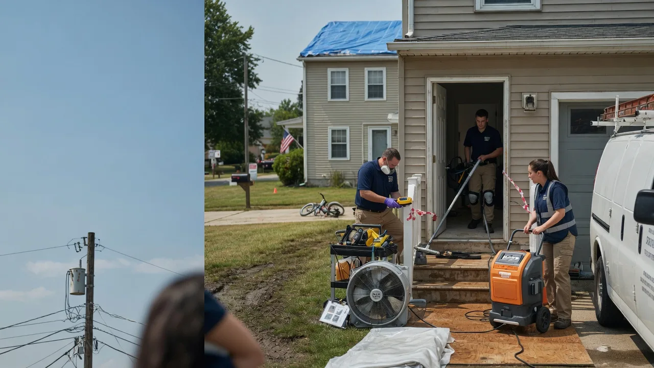 Water Damage Repair in Orland Park, IL near me
